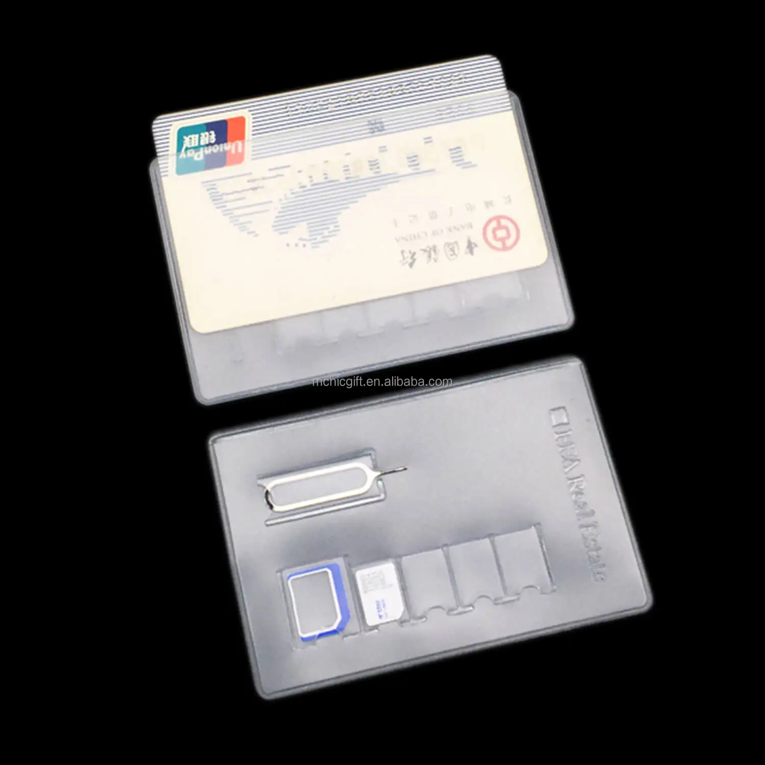 Custom PVC SIM Card Holder Pouch for Micro & Nano SIM - Durable Card ...