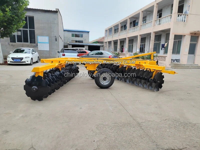 Maquinaria agrícola grada hidráulica pesada de 24 discos para tractor