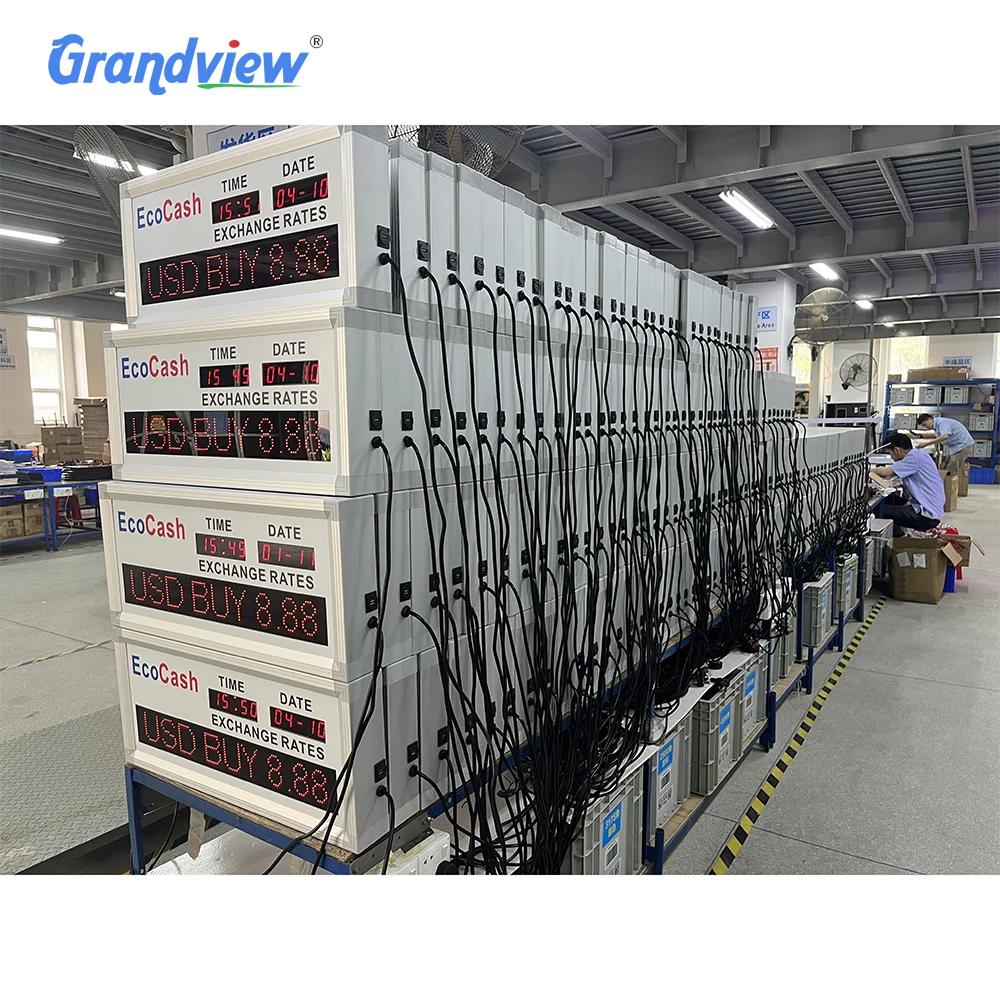 Digital Display Board Led Currency Exchange Rate Board for Bank Business