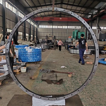 Luoyang Heng Guan Professional Blacken Steel Customized gear ring