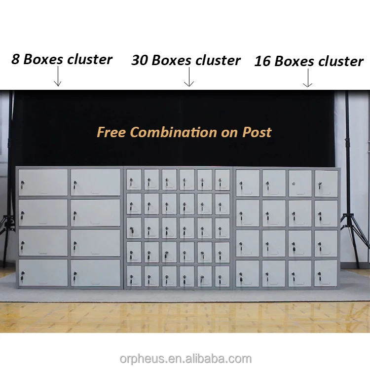 Visual Reference: Wall Mounted Mailbox Cluster For Efficient Residential Delivery