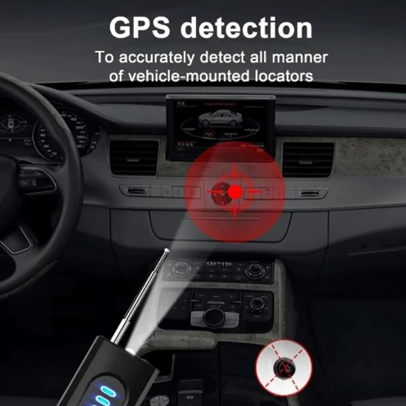 NEW Style Camera Finder Hidden Camera Detector Anti Spy Detector RF Scanner Detector for GPS Tracker Wireless Listening Device