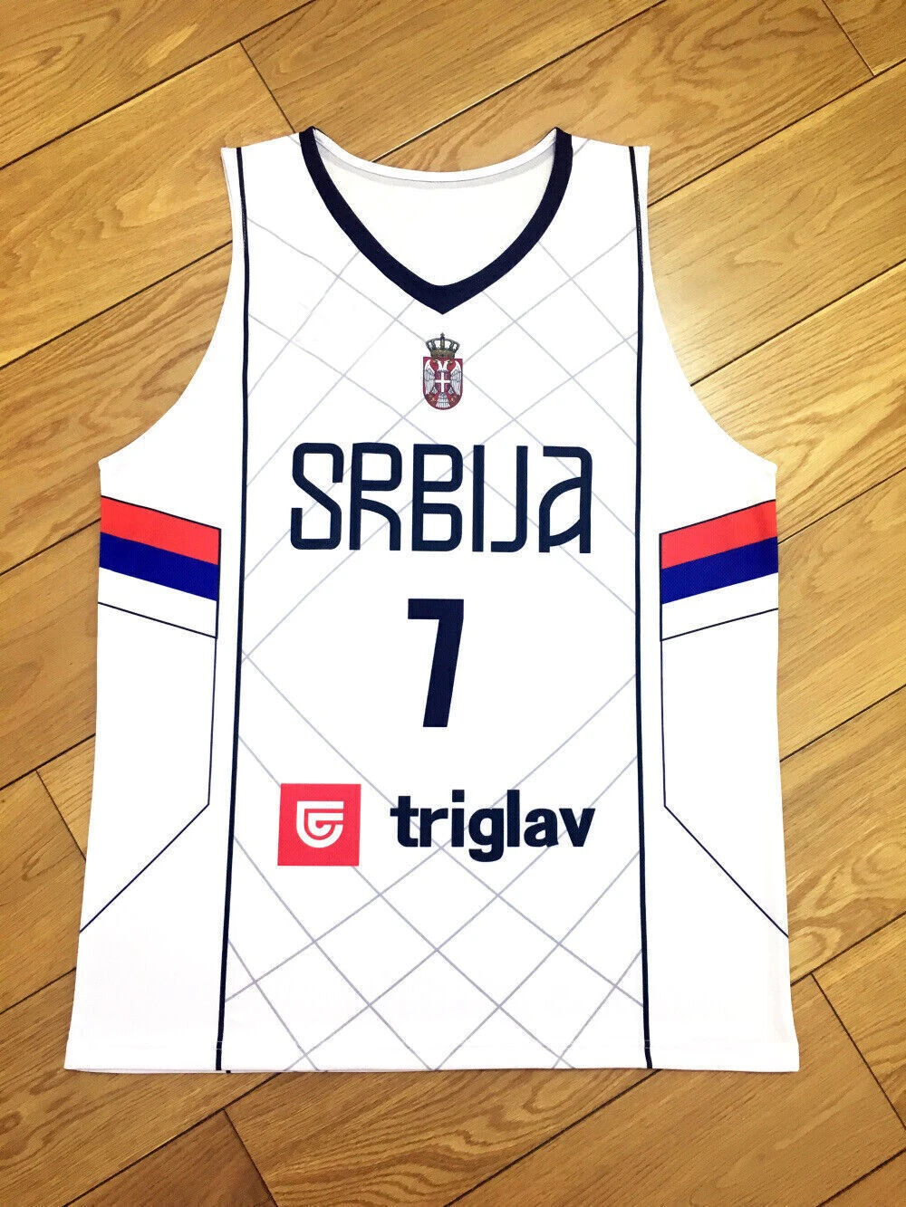 Wholesale Bogdan Bogdanovic #7 Team c Basketball Jersey Stitched Names  Custom S-6XL From m.