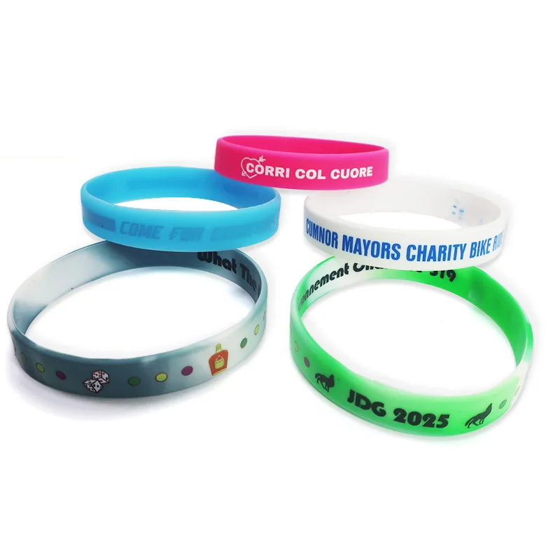 Silicone Wristbands Wide Wristbands The Classic Rubber Wristband