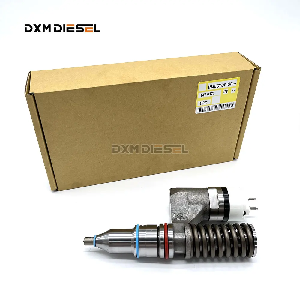 DXM High quality 147-0373 common rail injector C12 for C-AT fuel injection pump diesel engine supplier