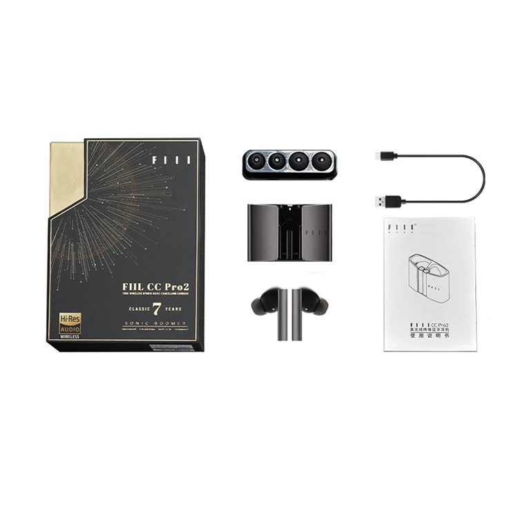 FIIL CC Pro 2 True Wireless Earbuds - 42db ANC & 32H Battery FIIL CC Pro 2 True Wireless Earbuds - 42db ANC & 32H Battery