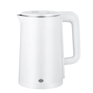High Quality Portable Double Wall Electric Kettle Water Tea Boiler with Plastic Shell and Boil Dry Protection