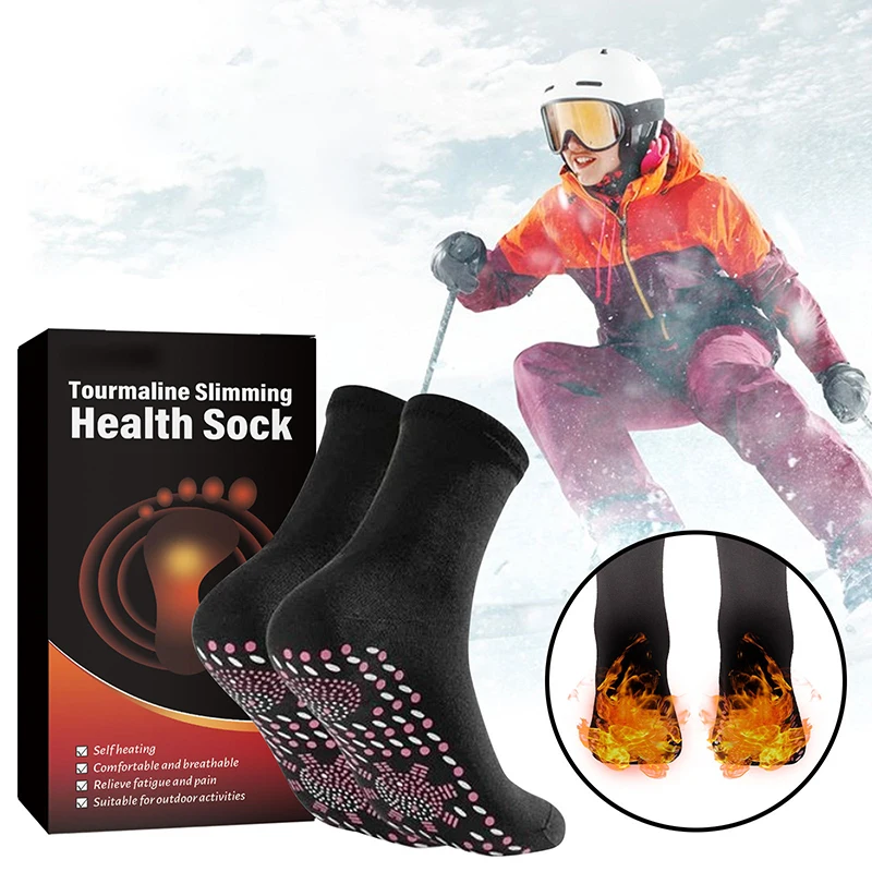 family health care magnetic coated socks warm heat magnetic tourmaline slimming health socks