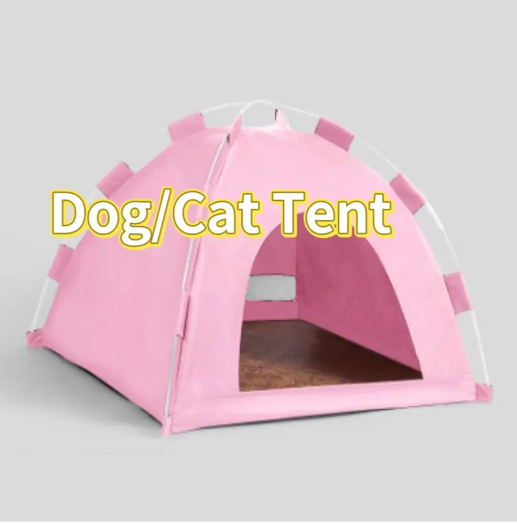 product portable pet tent bed dog cat tent indoor waterproof  breathable outdoor pet tent suitable for cat puppy bunny and small animal-46