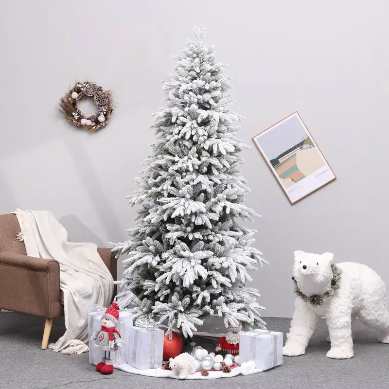 High Quality Pvc&pine Needle Mixed Decorative Pvc Christmas Tree Artifical Handmade Xmas Tree