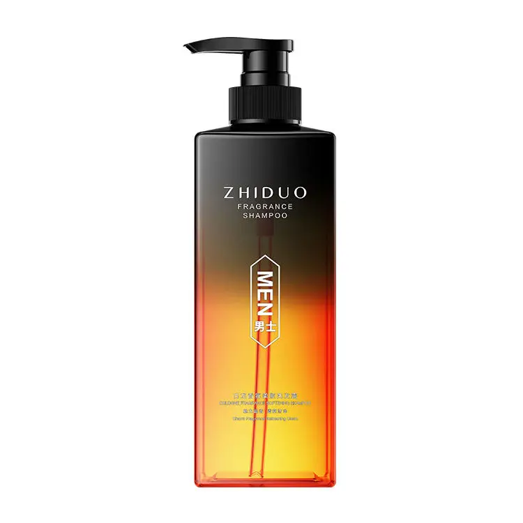 OEM ZHIDUO Private Label Cleansing Scalp Anti-Dandruff Cologne Fragrance Oil Control Men's Shampoo