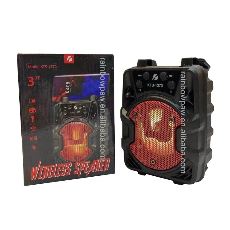 KTS-1370 Wireless Portable Speaker - Mini, Portable, and