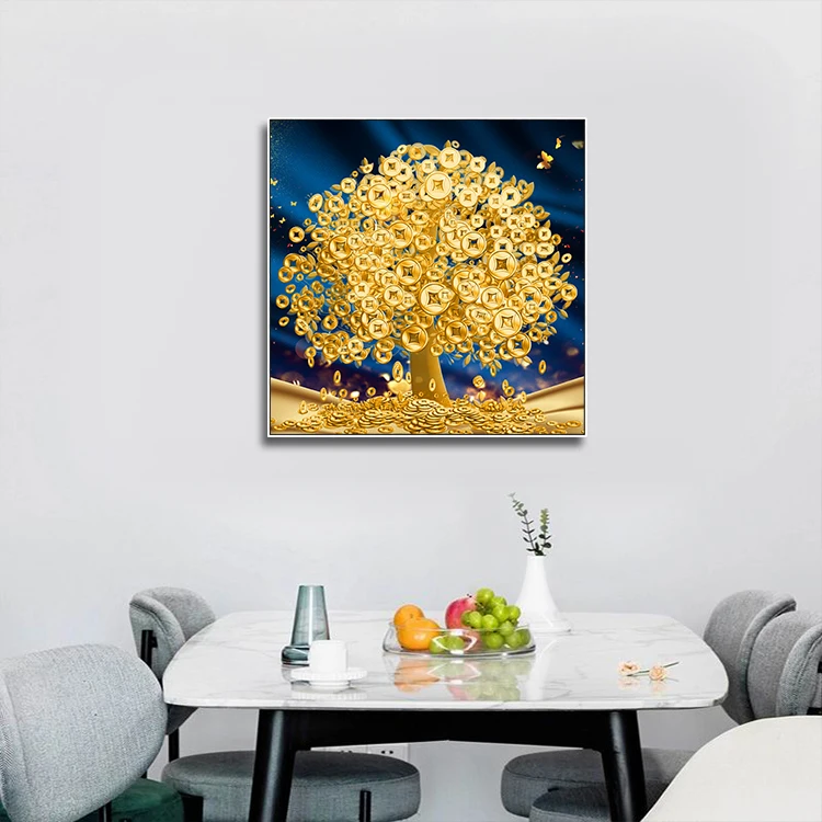 money tree wall art