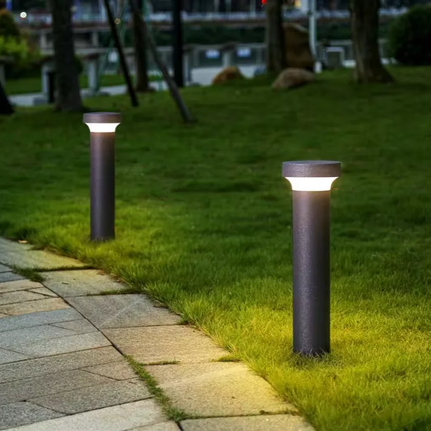 OASISLUX IP65 Bollard Lawn lamp OSRAM 12W aluminum body Modern design ...