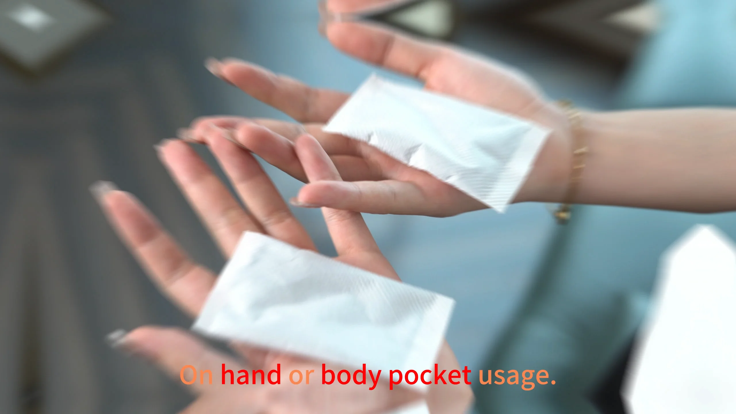 2 Pack Portable Hand Warmers Instant Hot Packs Self Heating 11 Hours