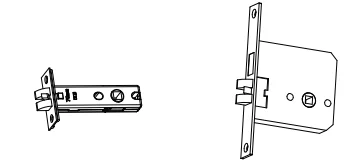 Security Fingerprint Door Lock Waterproof Smart Digital Zinc Alloy Fingerprint Lock For Wooden Door