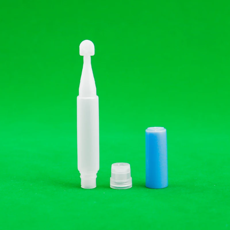 1ML 2ML HDPE Plastic Glue Bottle Adhesive Liquid Bottle Small Tube MINI Plastic Bottle for Chemical use