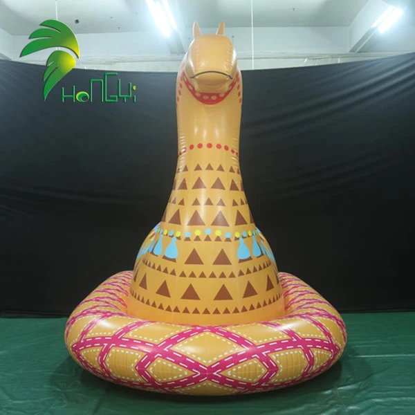 Newest Customized Lovely PVC Animal Design Float Inflatable Camel Toy