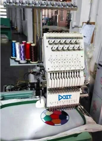 DT1201H DOIT Single Head Computerized Cap Embroidery Machine 12 Price
