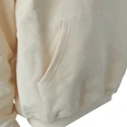 Hoodies No String Heavyweight Streetwear Hooded Blank Pullover Mens Sweatshirt Cotton Fleece With Custom Printing Logo Men Plain Hoodies