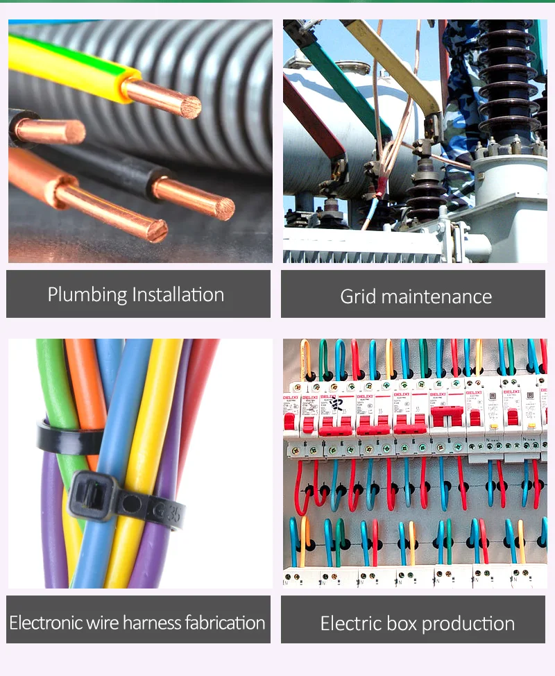 Laoa 8-In-1 Stainless Steel Multifunctional Electrician Wire Stripping and Winding Pliers with Measuring Pen LA324108