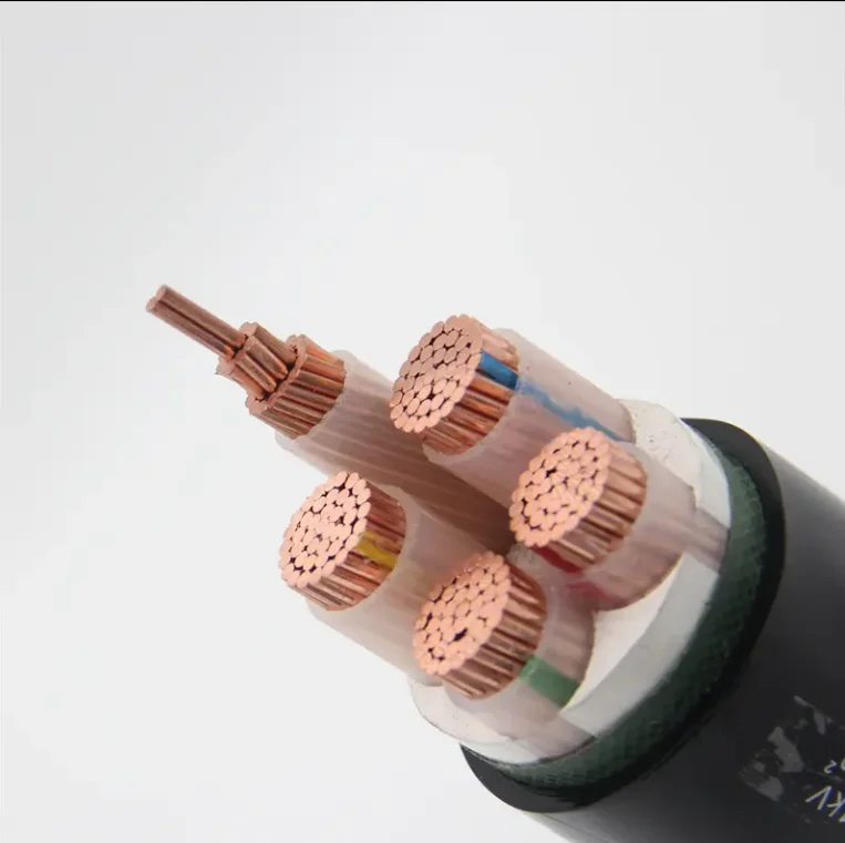 Power Cable 0.6/1Kv Nyy Class 2 Copper Conductor Low Voltage Pvc Insulation Power Transmission Electric Cable