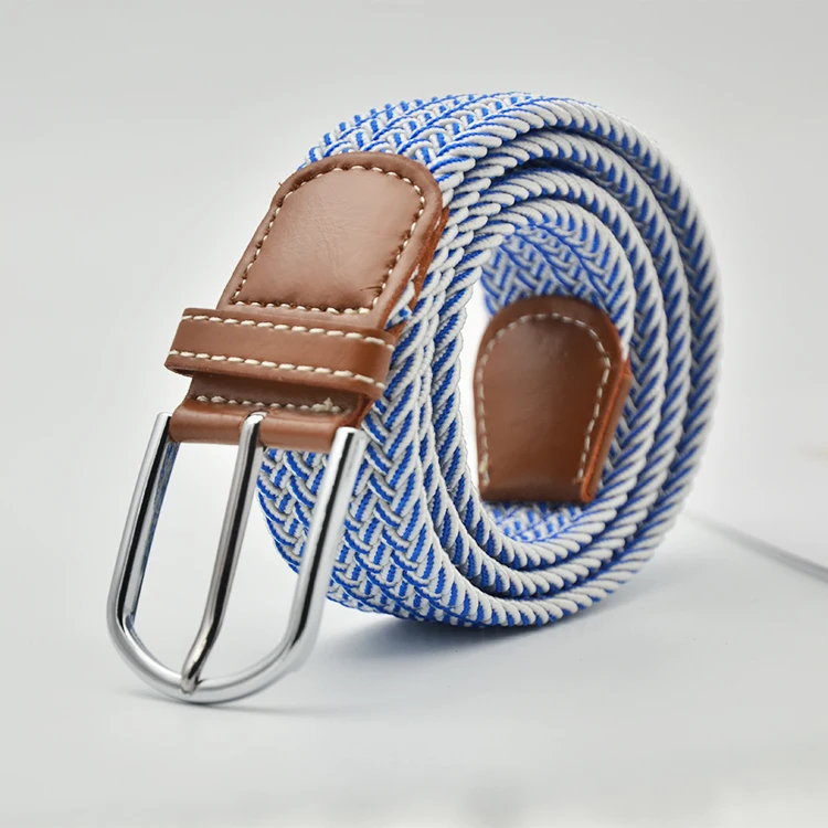 Essentials 42 colori tela intrecciata cintura elastica tessuto