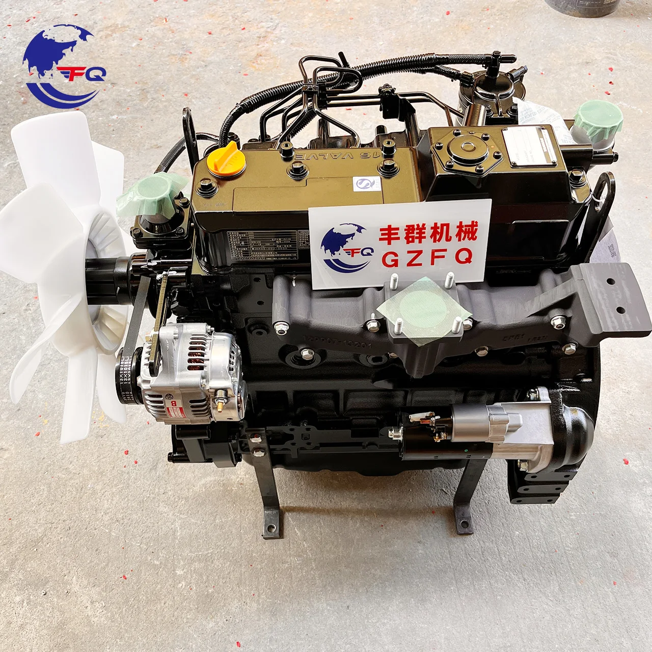 Yanmar Engine Assembly - Reliable Performance & Durability
