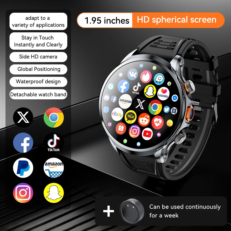 Gsm Sim Watch Phone Android Women Men Smart Watch Unlocked GSM