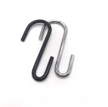 Factory Customized Zinc Plated Stainless Carbon Steel Brass Open Eye S Hooks for Hanging