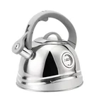 HausRoland New Design 3.0L Stainless Steel Whistling Tea Kettle Stove Top Gas Teapot With Max Water Line