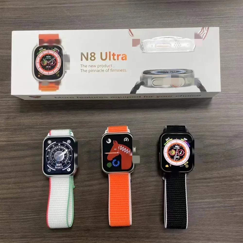 N8 Ultra Smart Watch Series 8 Digital Crown Reloj Inteligente 380mah ...