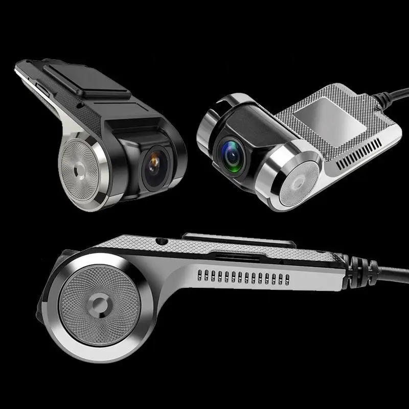 Vehicle DVR With HD Solution USB Interface Front One Lens Electronic Dog ADAS Driving Assistance
