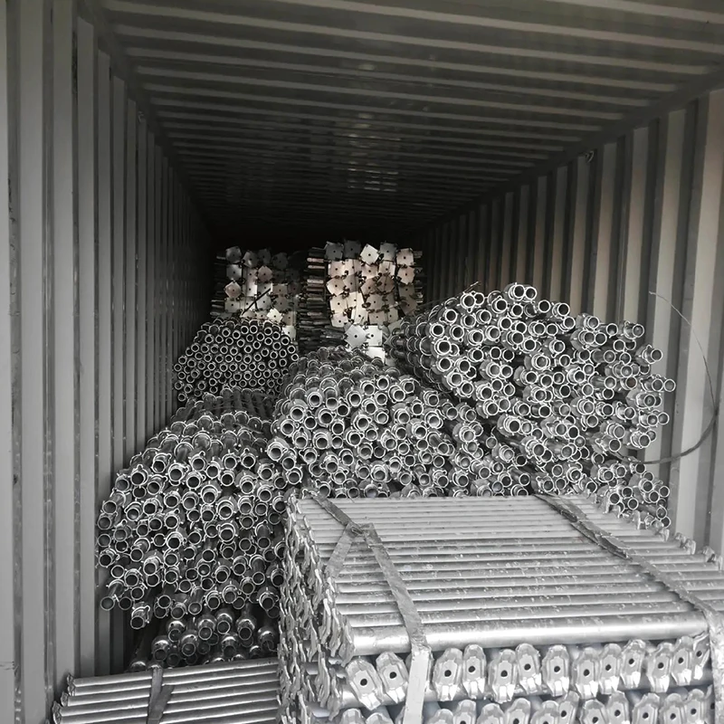 Galvanized Cuplock Scaffolding System for Concrete Slab Roof Formwork
