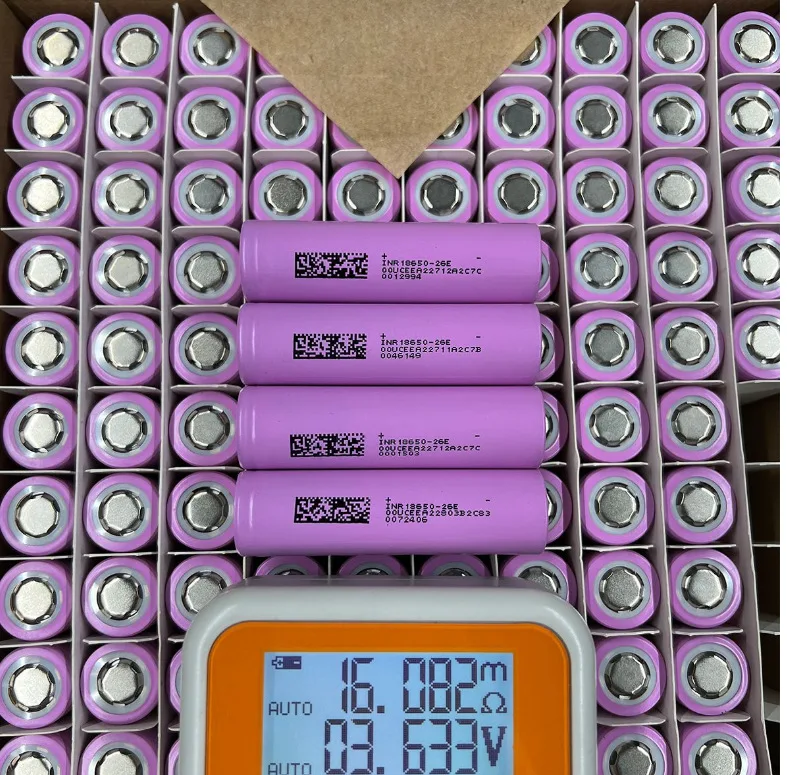 Original Dmegc Flat Top Inr18650-26e 18650 5c 2600mah Long Cycle Life ...
