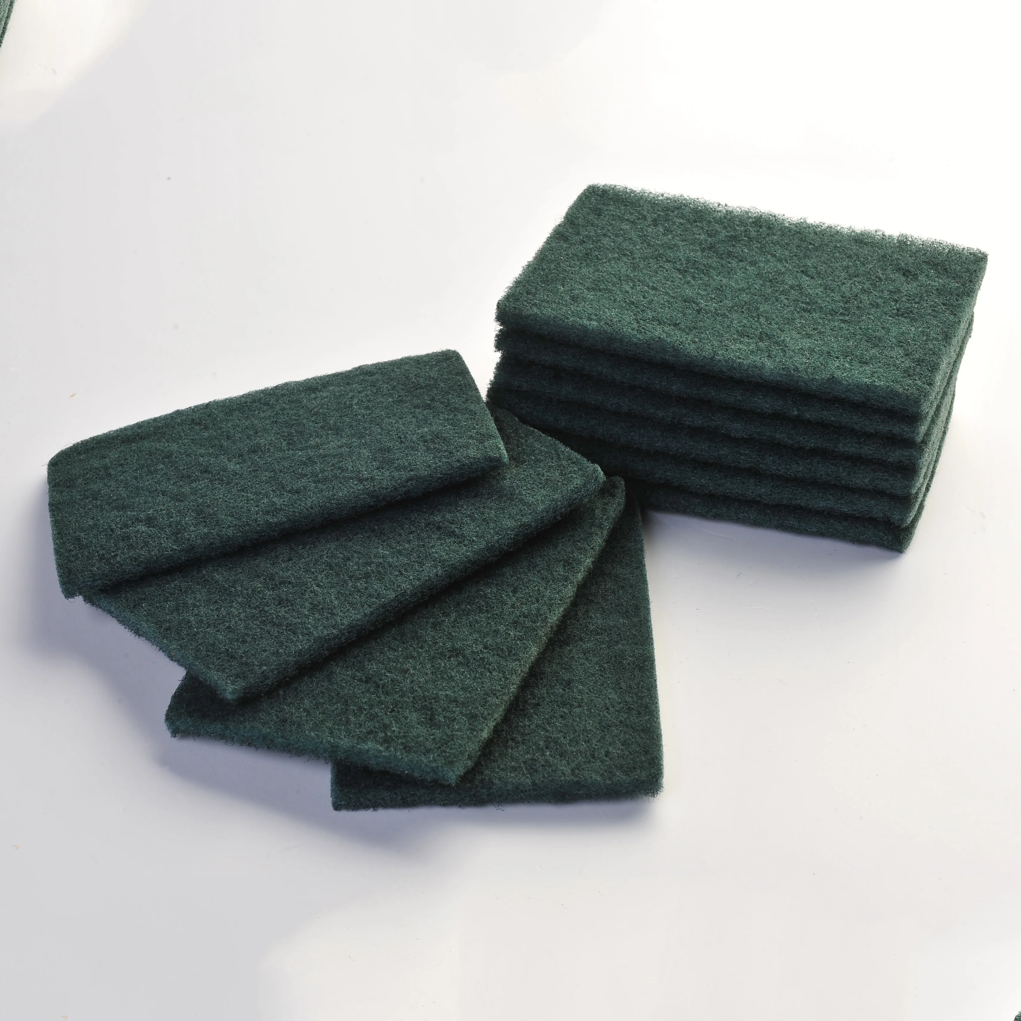 Green Scouring Pad & Kitchen Cleaning Scourer - Buy Scouring Pad,Non ...