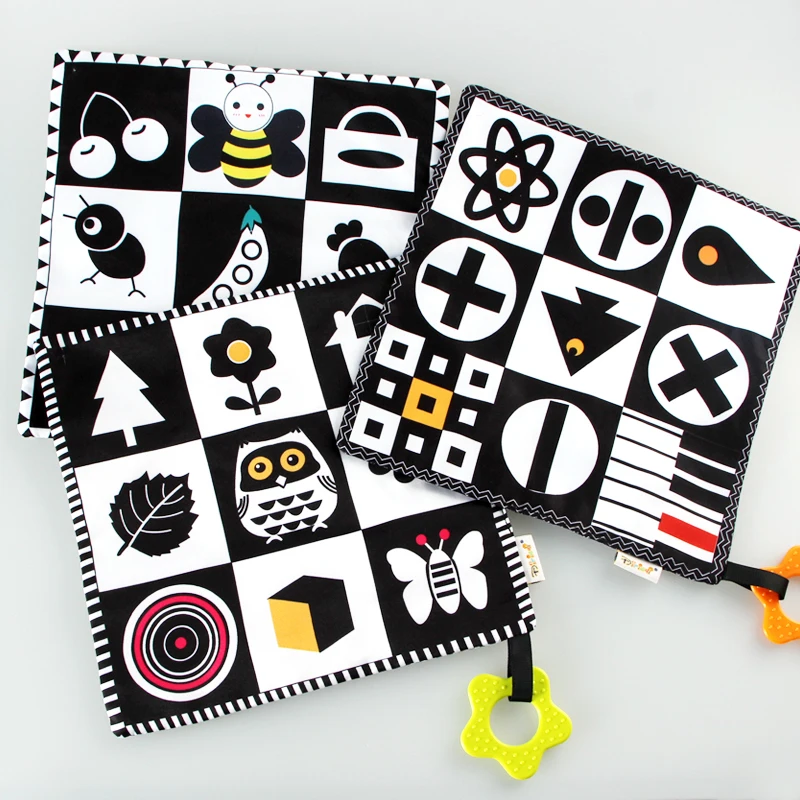 Black and white colored paper tape gummy nine palace enlightenment toys