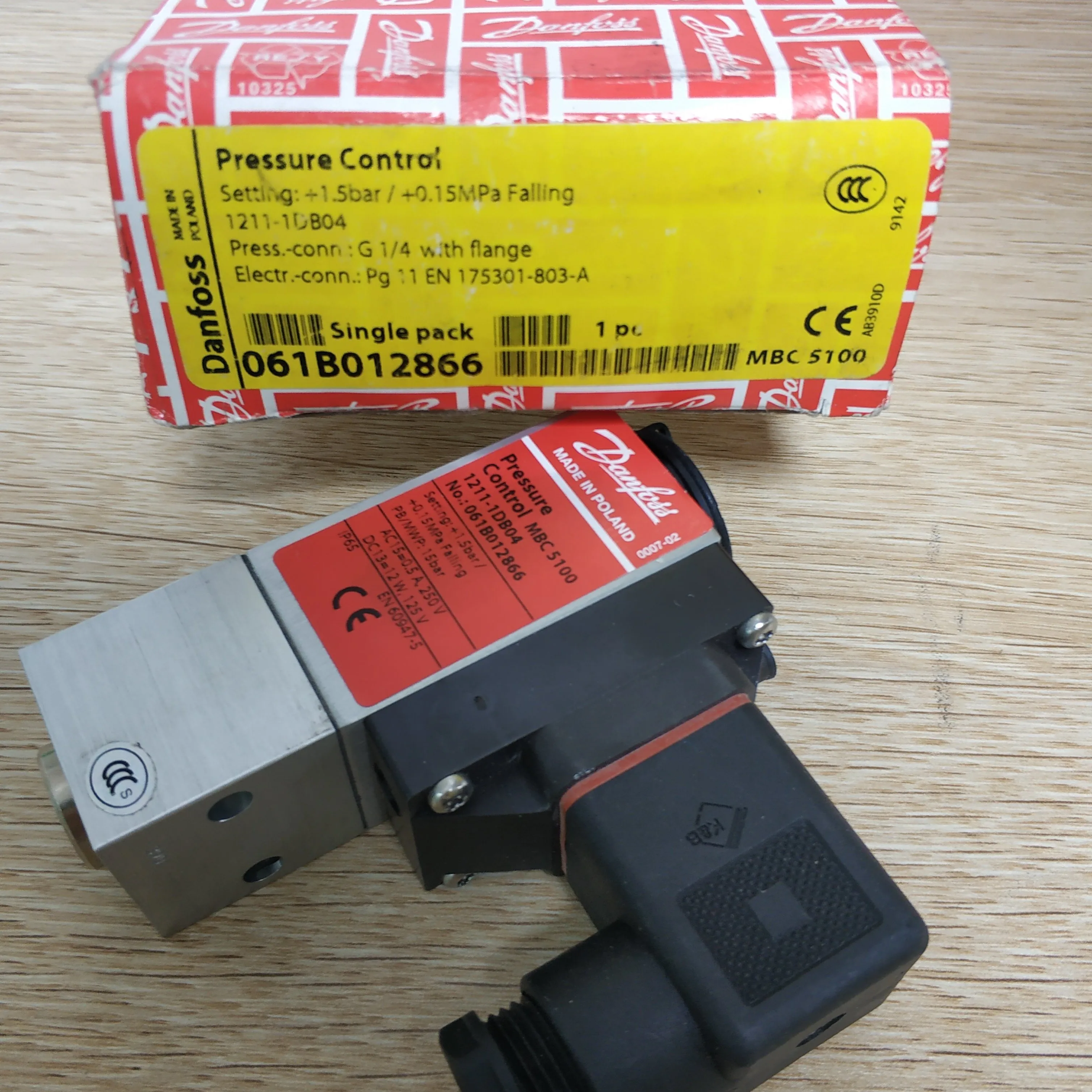 Danfoss Pressure Control Switch 061b012866 Buy Pressure Switch