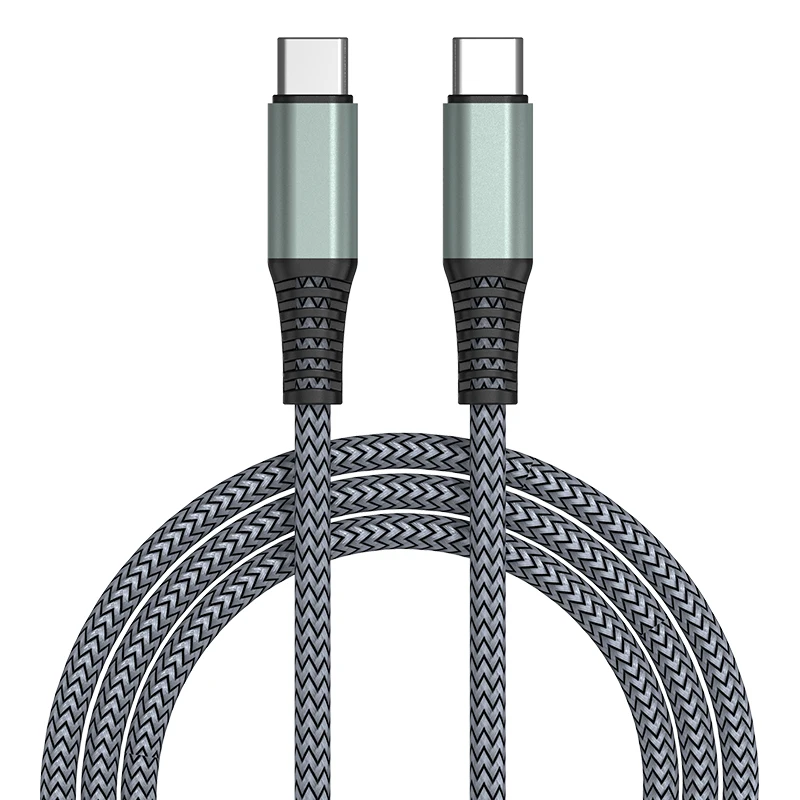 10000 Bending test 100w Computer Laptop Charger Cable Type c to Type c Pd Charging Usb Cables