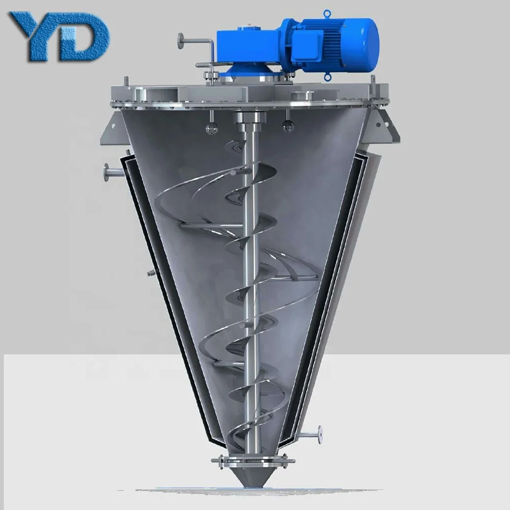 DSH Series SS304 Material Cone  Nauta Mixer for Powder