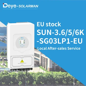 Deye Sun-3.6/5/6k-sg03lp1-eu 48v Lv Battery Single Phase Deye Sun-5k ...