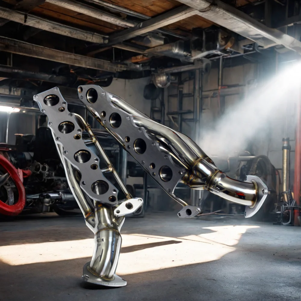 tundra 1枚 2007-2016 Toyota Tundra 5.7L TRD Stainless Steel Shorty Exhaust