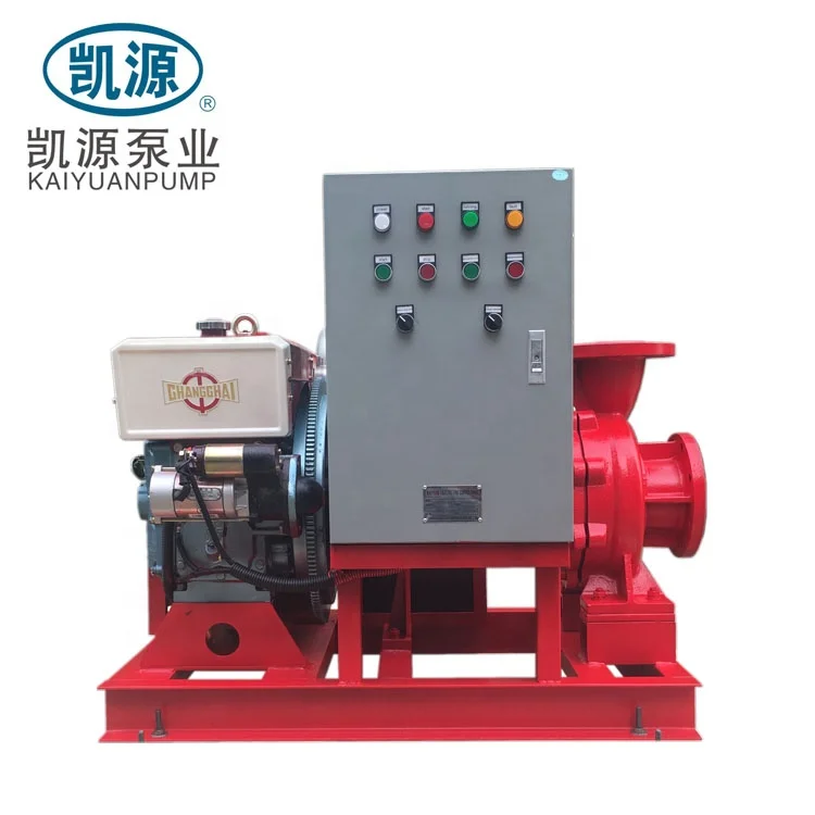 Ship Diesel Emergency Mobile Portable Fire Pump