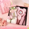 Tulip cup+fan+tulip towel+scented tea