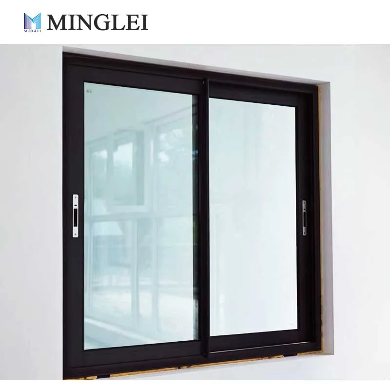 Premium Window Supplier Customized Tempered Low-E House Window Glass Design Triple Glazed Aluminum Sliding Windows