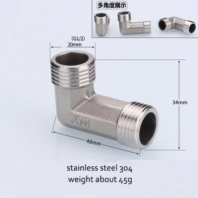 آخرین اخبار شرکت سوپر کل مرد زن مستقیم پستان فولاد ضد زنگ 201 لوله T رشته دار مناسب برای اتصال هوا فشار به شش گوشه  9