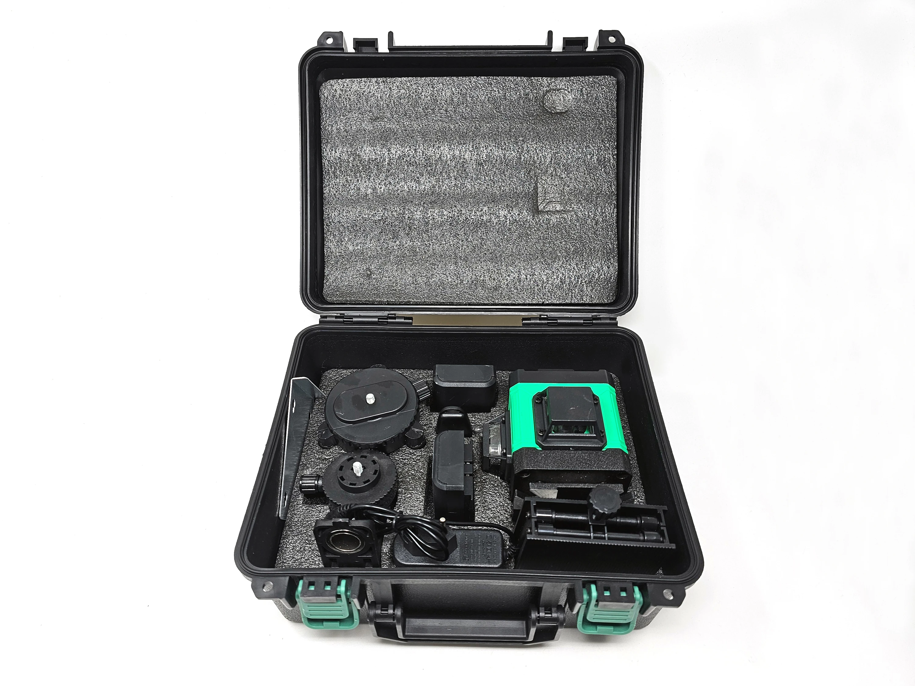 Automatic Self Leveling Cross Line Laser Level Red OEM Box Power Style Packing Diode Wave Plastic Pendulum BATTERIES Color Beam
