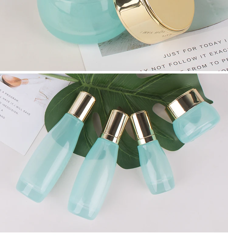 40ml 100ml 120ml Recyclable skincare glass bottles cosmetic packaging containers details