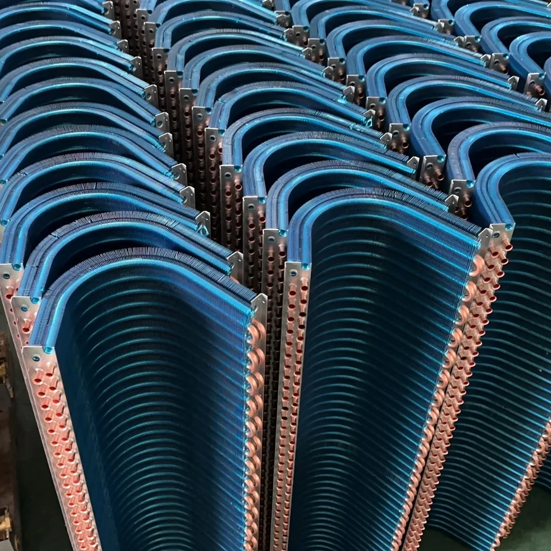 U/2E Customized U-Shaped Fin Tube Heat exchanger evaporator for refrigeration air-conditioner