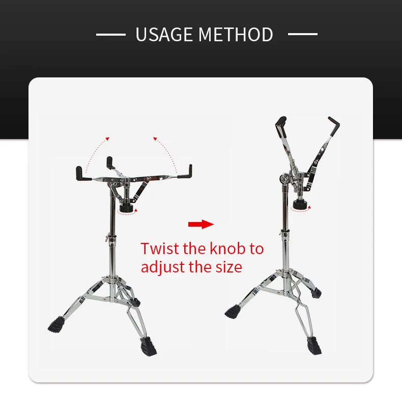G110 Hebikuo Used For 12 Inch/14 Inch Drum Folding Snare Drum Stand Buy Snare Drum Stand,Stand